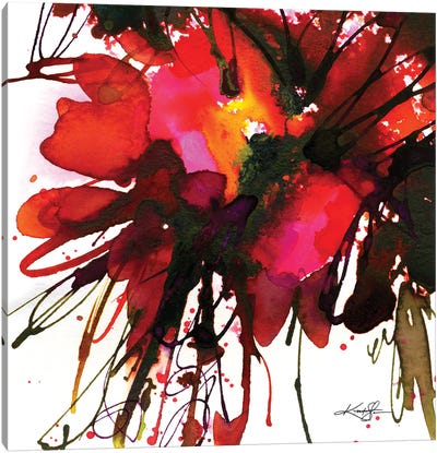 Abstract Floral LXXIX Canvas Art Print - Kathy Morton Stanion