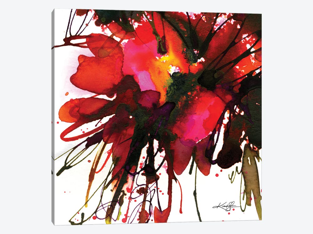 Abstract Floral LXXIX by Kathy Morton Stanion 1-piece Canvas Art