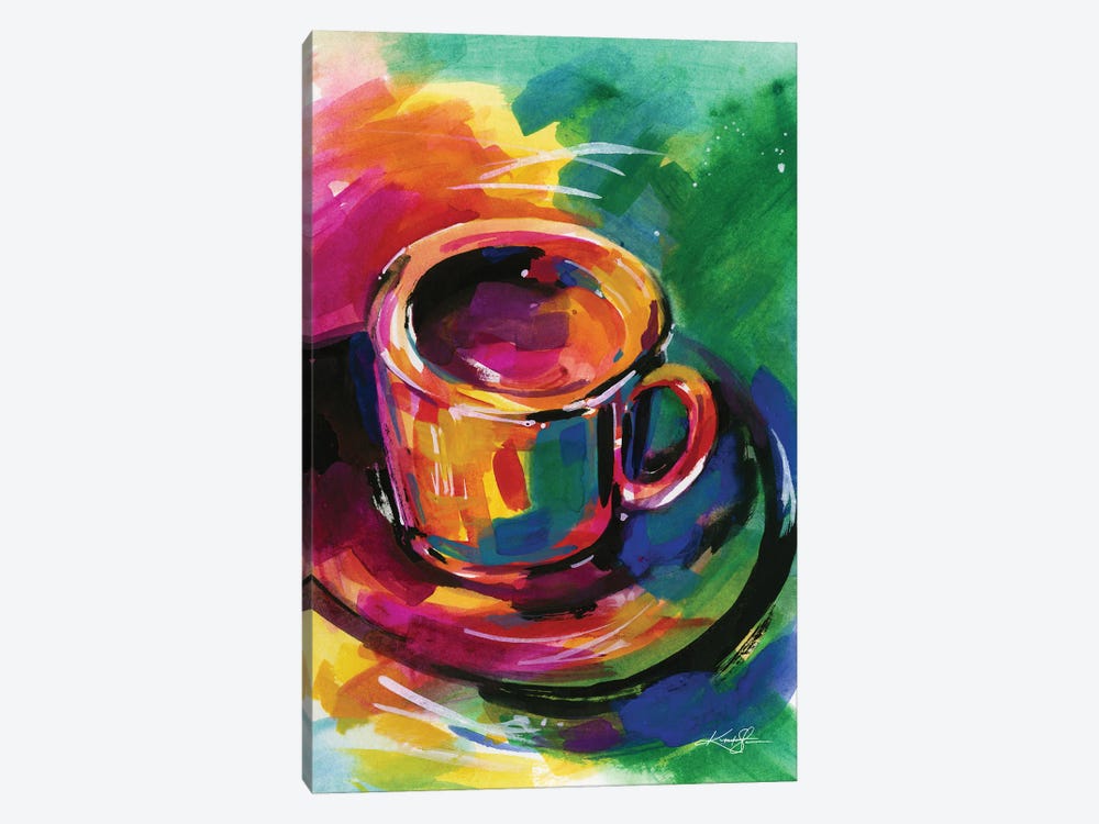 Coffee Dreams by Kathy Morton Stanion 1-piece Canvas Art