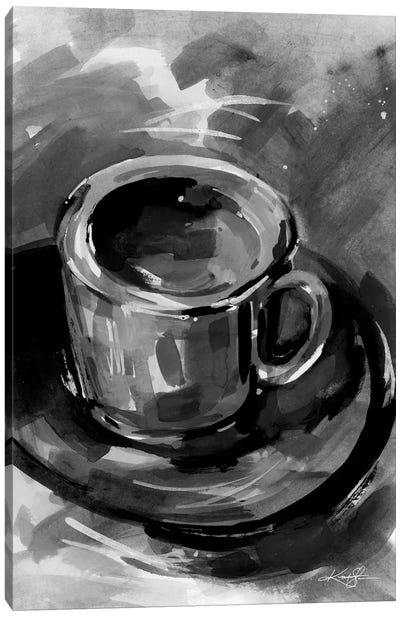 Coffee Dreams I-II Canvas Art Print - Kathy Morton Stanion