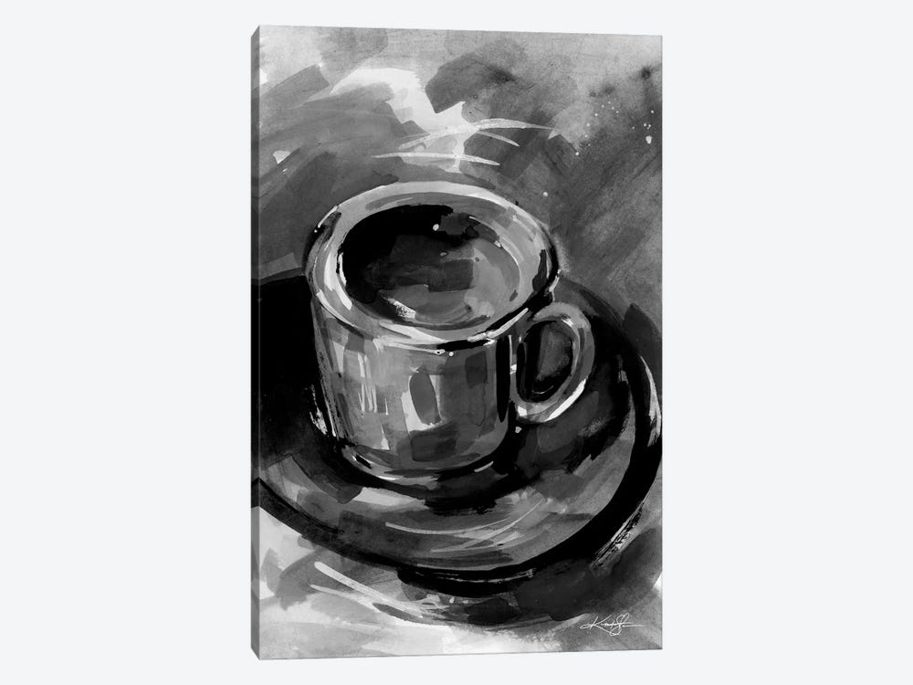 Coffee Dreams I-II by Kathy Morton Stanion 1-piece Canvas Art Print