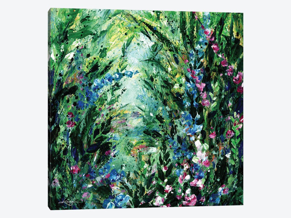 Lost In The Garden Of Wonderful by Kathy Morton Stanion 1-piece Canvas Print