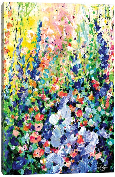 Floral Serenade IV Canvas Art Print - Kathy Morton Stanion