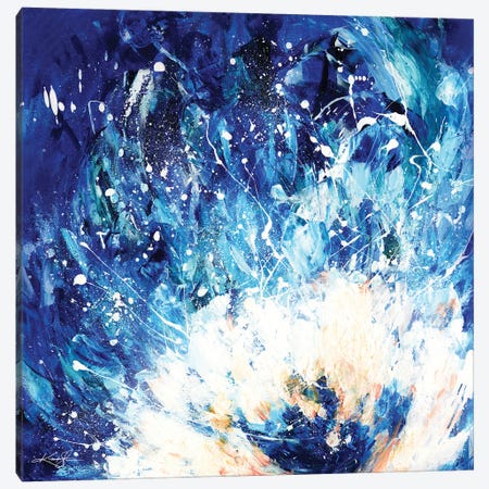 Mystic Bloom I Canvas Print #KMS525} by Kathy Morton Stanion Canvas Artwork