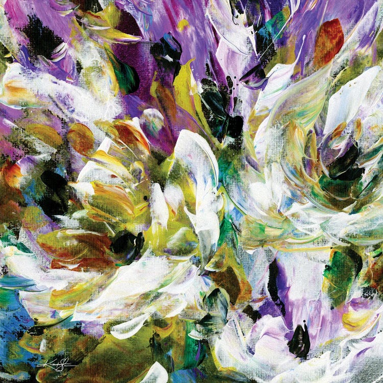 Flower Fall XXI by Kathy Morton Stanion wall art