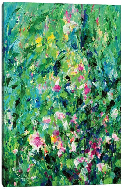 Meadow Opulence II Canvas Art Print - Kathy Morton Stanion