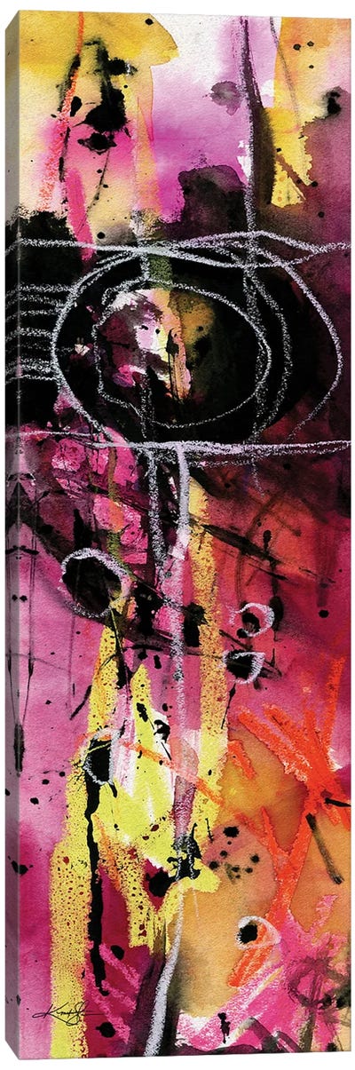Abstract Composition XXVI Canvas Art Print - Kathy Morton Stanion