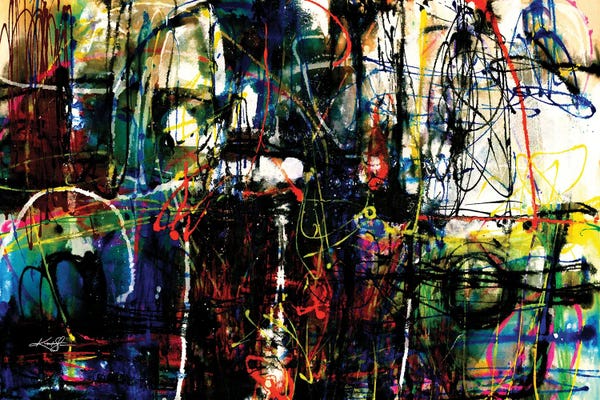 Similar To Jackson Pollock: Urban Street by Kathy Morton Stanion