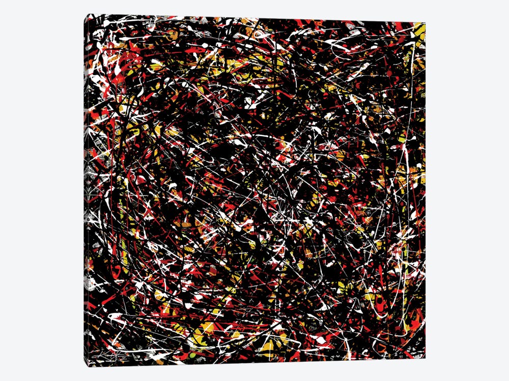 Pollock Remembered II by Kathy Morton Stanion 1-piece Canvas Wall Art