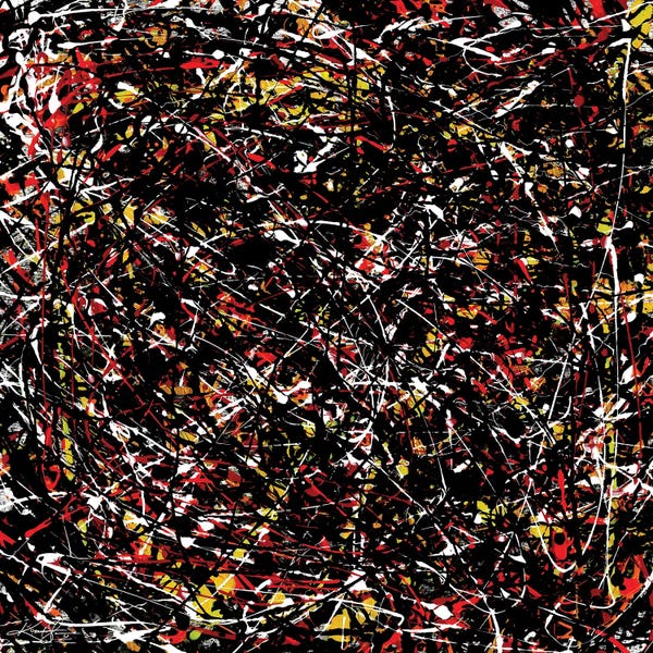 Similar To Jackson Pollock: Pollock Remembered II by Kathy Morton Stanion