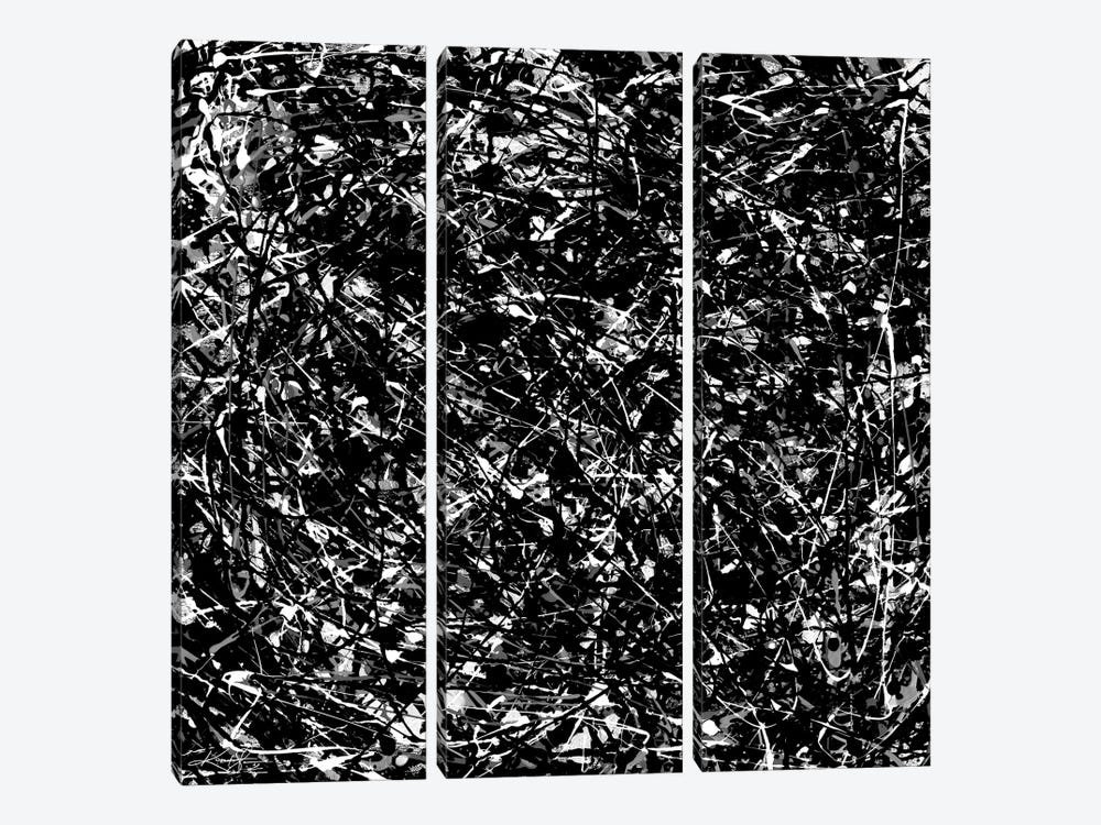 Pollock Remembered II-II by Kathy Morton Stanion 3-piece Art Print