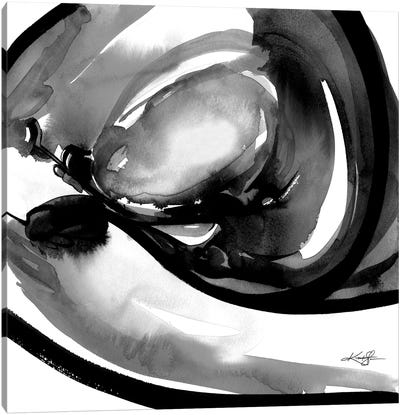 Soul Healing III-II Canvas Art Print - Gray Art