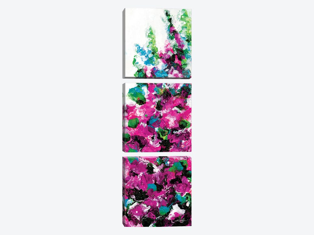Enchanting Blooms XIV-II by Kathy Morton Stanion 3-piece Art Print