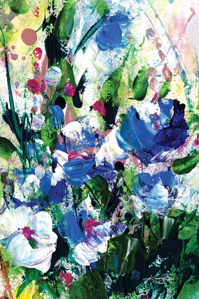 Meadow Jewels No. 3 by Kathy Morton Stanion multi panel art