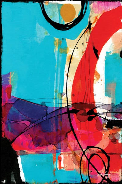 Enjoy Life XI by Kathy Morton Stanion multi panel art