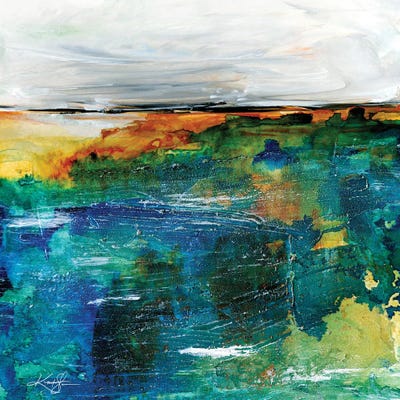 Mystical Land CLIII by Kathy Morton Stanion multi panel art