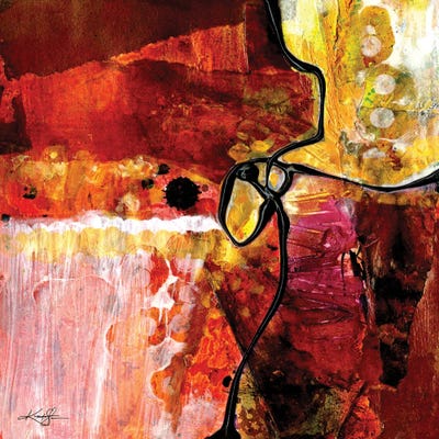 Mystical Awakening VI by Kathy Morton Stanion multi panel art