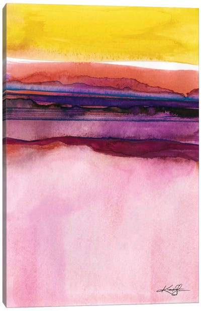 Ethereal Travels II Canvas Art Print - Abstract Watercolor Art