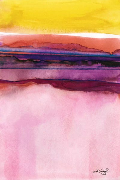 Abstract Watercolors: Ethereal Travels II by Kathy Morton Stanion