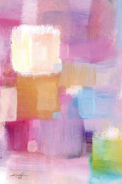 Loves Comes Softly VII by Kathy Morton Stanion multi panel art