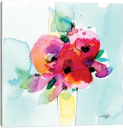 Flowers X Canvas Art Print - Kathy Morton Stanion