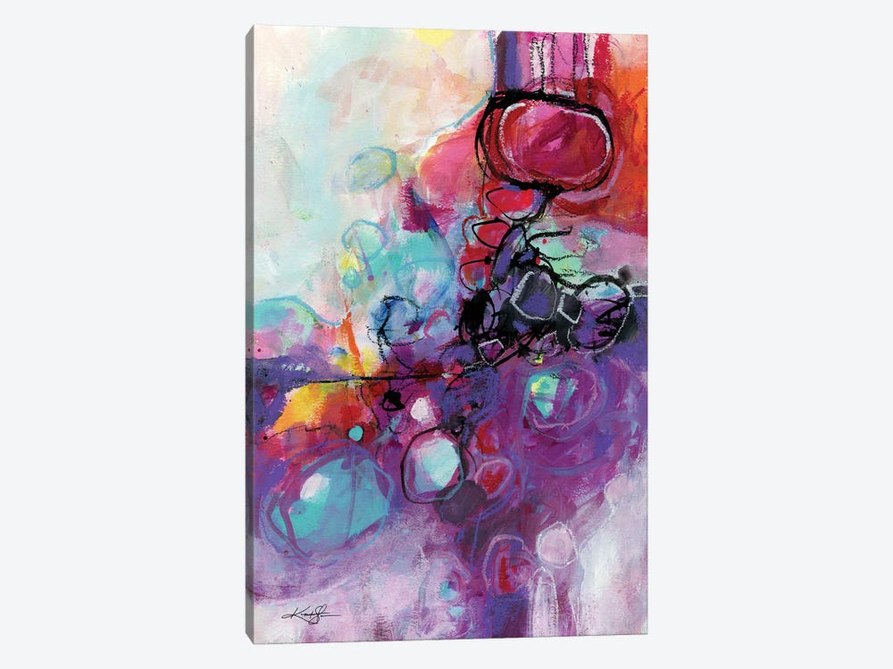 The Poetry In Abstraction V by Kathy Morton Stanion 1-piece Canvas Artwork