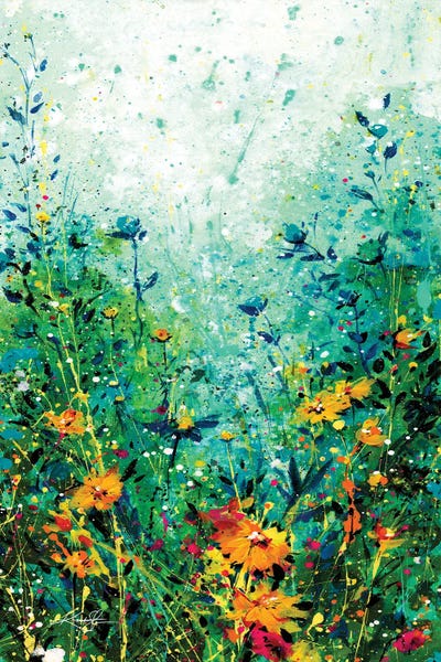 Gardens & Floral Landscapes: Mystic Meadow I by Kathy Morton Stanion