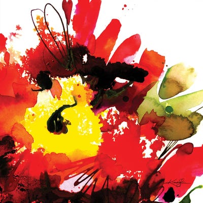 Abstract Floral LXXXI by Kathy Morton Stanion canvas print