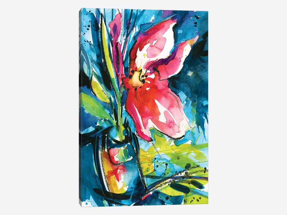 Floral Delight I by Kathy Morton Stanion 1-piece Canvas Wall Art