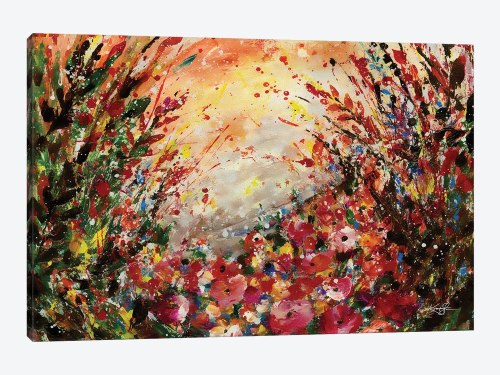 Skadi's Field by Kathy Morton Stanion 1-piece Canvas Art Print