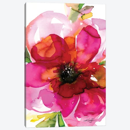 Floral Enchantment I Canvas Print #KMS93} by Kathy Morton Stanion Canvas Art Print