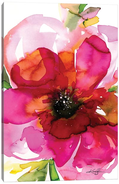 Floral Enchantment I Canvas Art Print - Kathy Morton Stanion