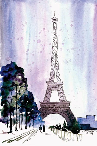 Kelsey McNatt: Paris In Winter by Kelsey McNatt