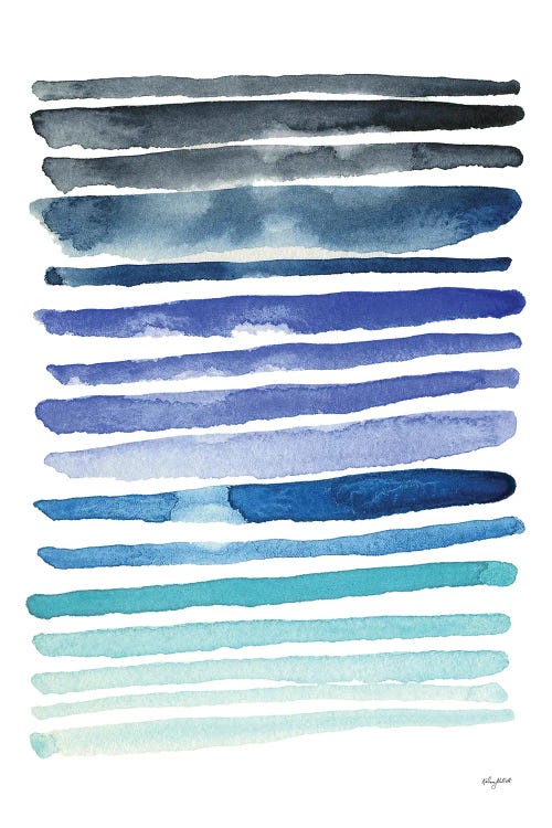 Blue Abstract II by Kelsey McNatt wall art
