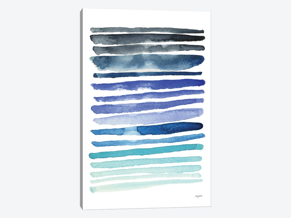 Blue Abstract II by Kelsey McNatt 1-piece Canvas Artwork