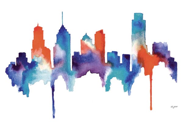 Pennsylvania: Philly Skyline by Kelsey McNatt