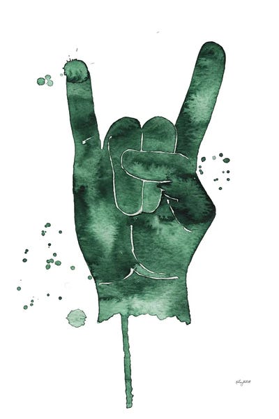 Rock Sign by Kelsey McNatt art print