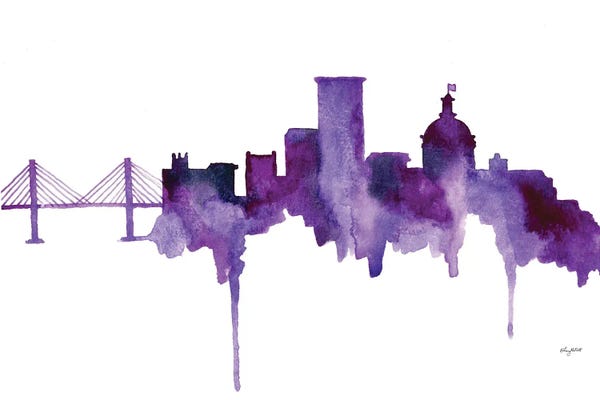 Georgia: Savannah Skyline by Kelsey McNatt