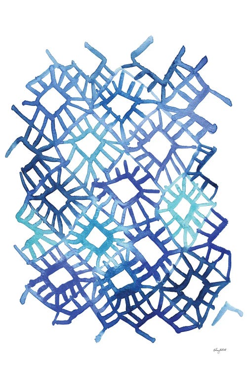 Blue Abstract III by Kelsey McNatt wall art