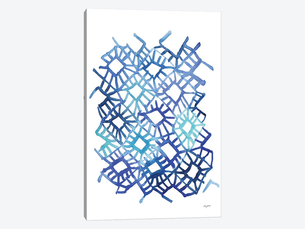 Blue Abstract III by Kelsey McNatt 1-piece Art Print