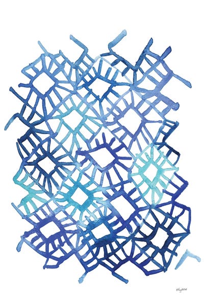 Kelsey McNatt: Blue Abstract III by Kelsey McNatt