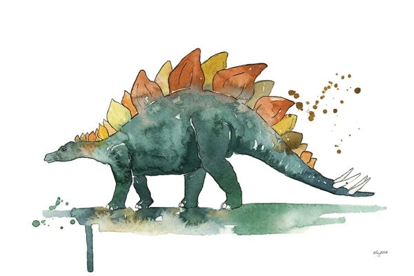 Kelsey McNatt: Stegosaurus by Kelsey McNatt
