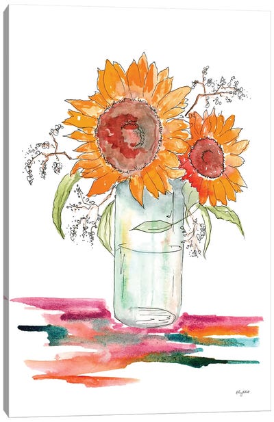 Sunflower Canvas Art Print - Kelsey McNatt