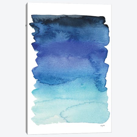 Blue Abstract IV Canvas Print #KMT12} by Kelsey McNatt Canvas Wall Art