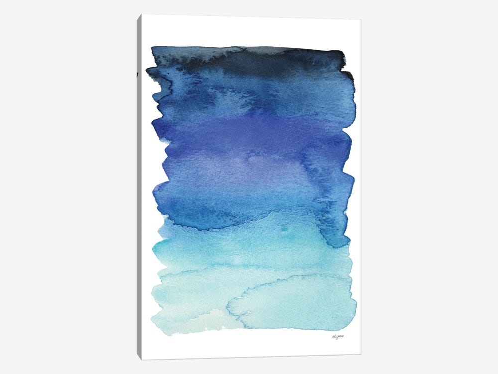Blue Abstract IV by Kelsey McNatt 1-piece Canvas Wall Art