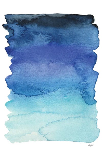 Minimalist Rooms: Blue Abstract IV by Kelsey McNatt