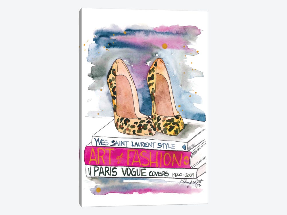 The Leopard Heel by Kelsey McNatt 1-piece Art Print