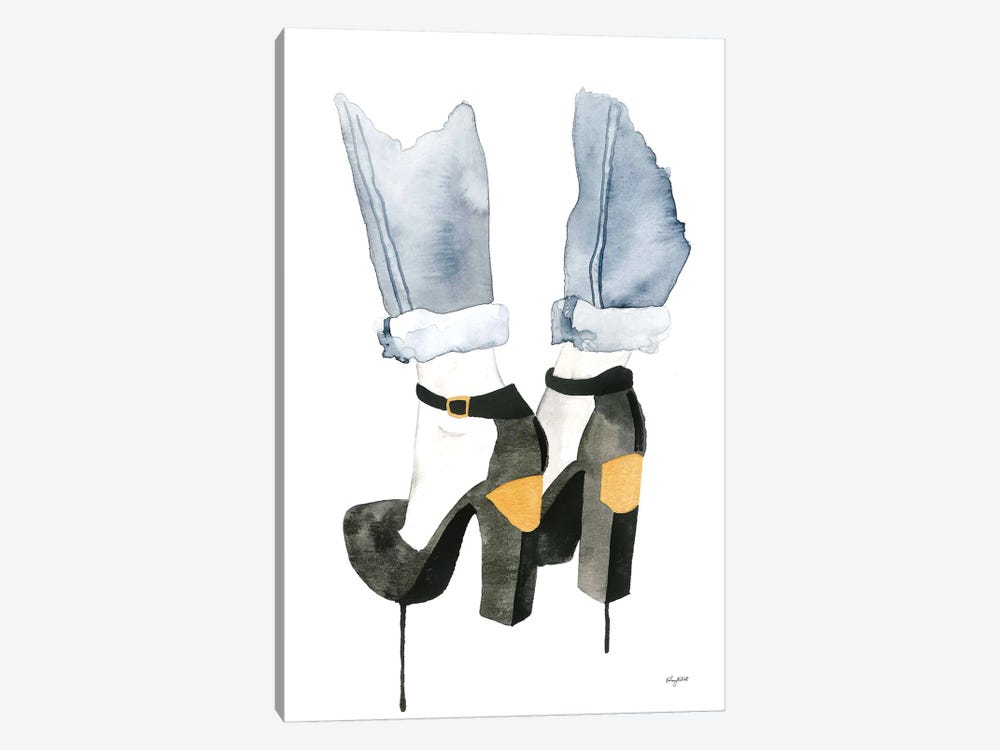 The Plated Heel by Kelsey McNatt 1-piece Canvas Art Print
