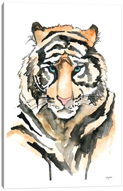 Tiger Canvas Art Print - Kelsey McNatt