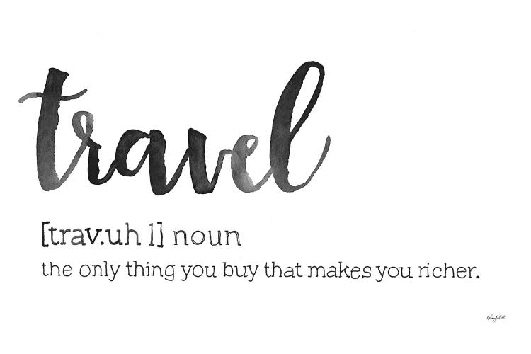 Travel Definition by Kelsey McNatt wall art